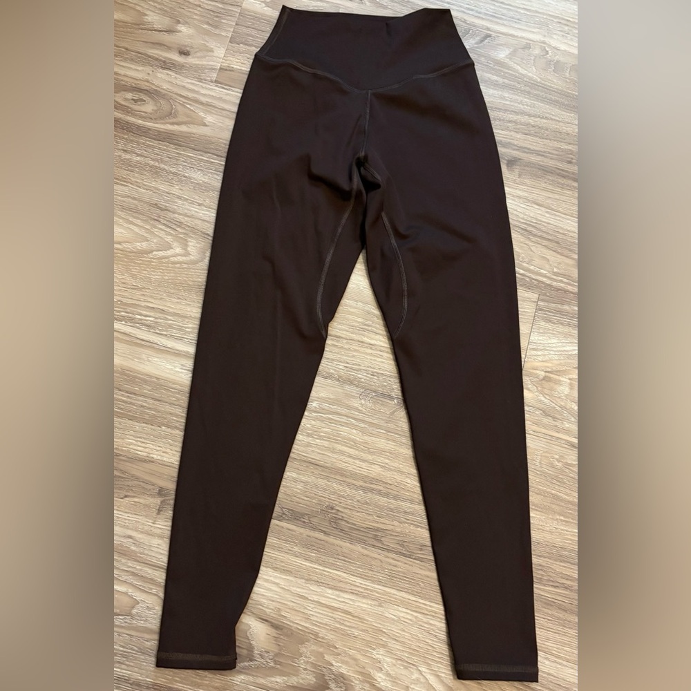 Kami Fitness Dark Brown Leggings‎ Size Small